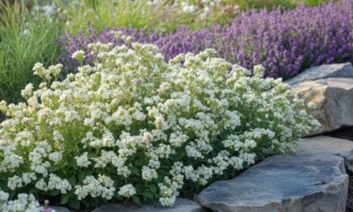 Jednogodišnja biljka Alyssum maritimum